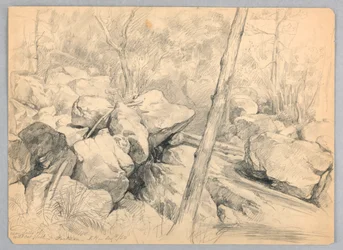 Nära Falls of Wildcat Brook, Jackson, New Hampshire