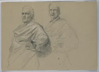 Studie för "Titian Showing