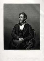 Anthony Ashley Cooper, 7:e Earl of Shaftesbury, engelsk filantrop, c1880.