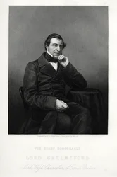 Frederic Thesiger, 1:e baron Chelmsford, engelsk jurist och politiker, c1880.