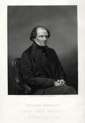 The Right Honorable John Russell, 1st Earl Russell, brittisk liberal statsman, c1880