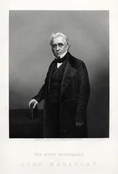 Thomas Babington Macaulay, brittisk poet, historiker och whigpolitiker, c1880.