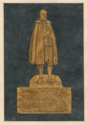 Mässingsplatta för Mathew Hunsley