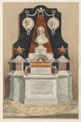 Minnesmärke till Ann Tolson också till Caleb Cotesworth och Susannah, hans fru från Isleworth Church