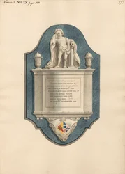Minnesmärke till Isabella Nelson från Norwood Church