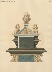 Minnesmärke över James Smith och Sarah Smith, hans fru