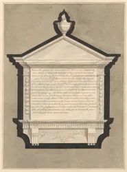 Minnesmärke till Mrs. Martha Whish, från Stanwell Church