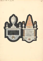 Monument till Mrs. Rebecca Cassamajor och Thoma Spateman, Chiswick Church