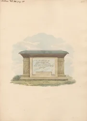 Tomb of John Evans från Feltham Church