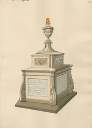 Tomb of William Hogarth och Mrs Jane Hogarth från Chiswick