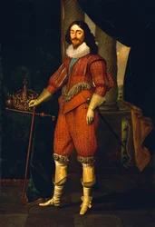 Karl I (1600-1649), ca 1631 (olja på duk)