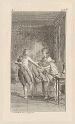 Beatrice ger den lille Caesar till väpnaren