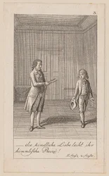 Blad 3 till Aug. von Kotzebues "Indianerna i England"