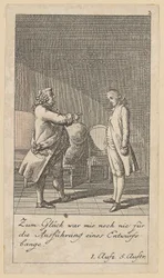 Blad 3 till Schillers ”Kabal och kärlek”