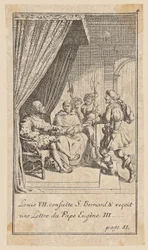 Blad 4 till "Historie de Croisades" av Joh. Christoph Mayer