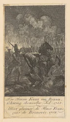 Blad 7 ur ”Brandenburgska krigsscener”