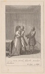 Plansch 9 till August von Kotzebues ”Indianerna i England”