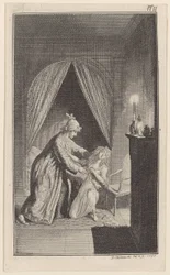Clarisse ber om att hennes dygd och heder ska skonas
