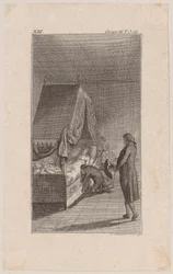 Clarisse, döende i himmelsängen