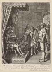 En ädel handling ur Ludvig den frommes liv