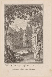 Apollos och Amors framträdande