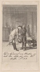 General von Nassau får belöningen för sina förtjänster