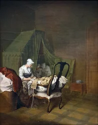 Tyska: Barnkammaren i barnsäng