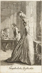 Illustration till ”En illa uppfostrad ung dams liv”