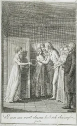 Illustration till Beckers fickbok för 1799