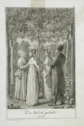 Illustration till Beckers fickbok för 1799