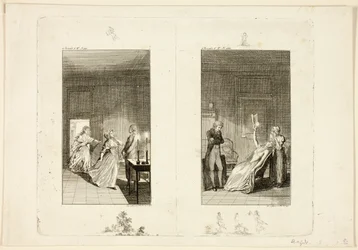 Illustration till Samuel Richardsons *Clarissa*