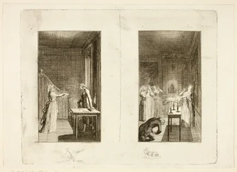 Illustration till Samuel Richardsons *Clarissa*