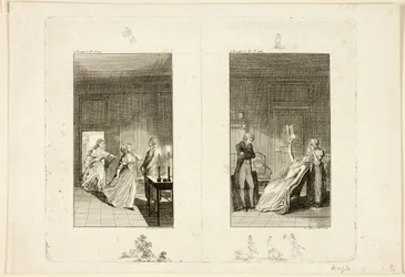 Illustration till Samuel Richardsons Clarissa