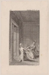 Lovelace bombarderar Clarisse med frierier