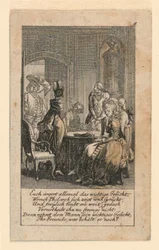 Pomposity, Illustration för "Königl: Grosbrit [anian] genealogisk kalender för 1780-året Lauenberg av J.G. Berenberg"