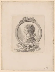 Porträtt av Sophie Schwarz, född Becker