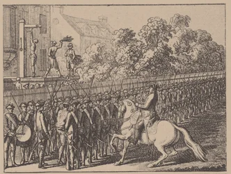 Kör handsken. Illustration från Elementartwerk av J.B. Basedow, 1774