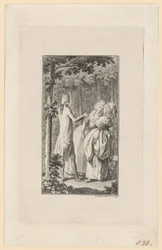 Titelkopparstick till Jean-Jacques Rousseaus "Heloise"