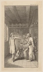 Kopparstans till O. Goldsmiths ”Vicar of Wakefield”