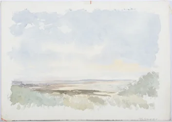 Holy Island, 1893 (penna och wc på papper)