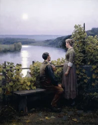 En sommarkväll, 1897