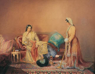 Phanariot Greek Ladies, mitten av 1800-talet.