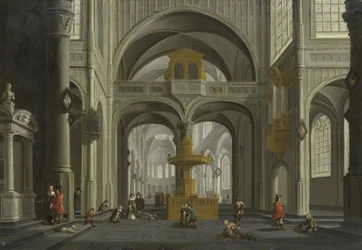 Kyrkan interiört