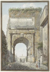 Titusbågen i Forum Romanum