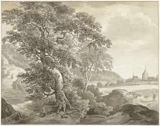 Landskap till Ruisdael