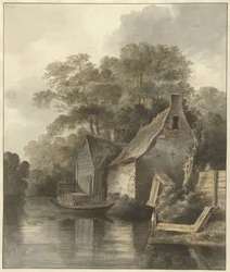Hus på en kanal