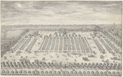 Läger nära Haag, 1742
