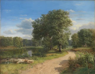 Landskap nära Hammermøllen, Nordsjälland