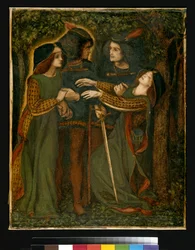 How They Met Themselves, c.185060 (gouache) (se även 63160)