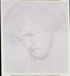 The Seed of David - Study for David, 1859-1862